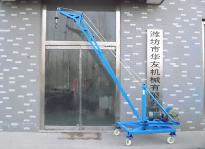 點(diǎn)擊查看詳細(xì)信息<br>標(biāo)題：魚(yú)塘車(chē)間碼頭等多用途吊機(jī)多種款式 閱讀次數(shù)：27662